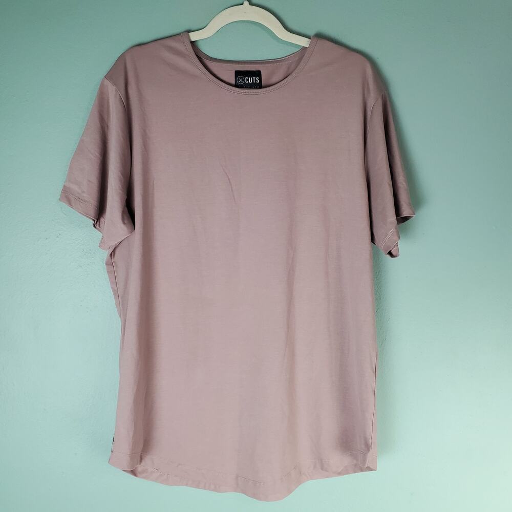 Cuts Mens Pyca Pro Short Sleeve Curve Hem Top Size XXL